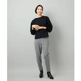 ［定番素材］裏起毛ストレッチテーパードパンツ(機能素材) | MICHEL KLEIN | 詳細画像39 