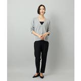 ［定番素材］裏起毛ストレッチテーパードパンツ(機能素材) | MICHEL KLEIN | 詳細画像44 