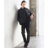 ［定番素材］裏起毛ストレッチテーパードパンツ(機能素材) | MICHEL KLEIN | 詳細画像46 