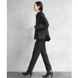 ［定番素材］裏起毛ストレッチテーパードパンツ(機能素材) | MICHEL KLEIN | 詳細画像47 