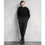 ［定番素材］裏起毛ストレッチテーパードパンツ(機能素材) | MICHEL KLEIN | 詳細画像49 