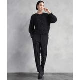 ［定番素材］裏起毛ストレッチテーパードパンツ(機能素材) | MICHEL KLEIN | 詳細画像52 