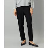 ブラック | ［定番素材］裏起毛ストレッチテーパードパンツ(機能素材) | MICHEL KLEIN