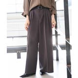 微起毛ワイドパンツ | MICHEL KLEIN | 詳細画像12