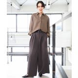 微起毛ワイドパンツ | MICHEL KLEIN | 詳細画像13