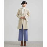 ［定番人気/新色追加］裏起毛ワイドクロップドパンツ(機能素材) | MICHEL KLEIN | 詳細画像36 