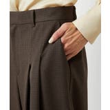 チェック柄2タックワイドパンツ | MICHEL KLEIN | 詳細画像15 