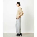 ［定番人気］ストレッチ裏起毛ワイドパンツ | MICHEL KLEIN | 詳細画像17 