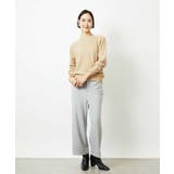 ［定番人気］ストレッチ裏起毛ワイドパンツ | MICHEL KLEIN | 詳細画像18 