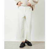 ［定番人気］ストレッチ裏起毛ワイドパンツ | MICHEL KLEIN | 詳細画像2 