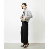 ［定番人気］ストレッチ裏起毛ワイドパンツ | MICHEL KLEIN | 詳細画像20 