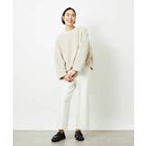 ［定番人気］ストレッチ裏起毛ワイドパンツ | MICHEL KLEIN | 詳細画像4 