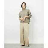 [コージーボトム]シームレスワイドパンツ | MICHEL KLEIN | 詳細画像14 