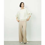 [コージーボトム]シームレスワイドパンツ | MICHEL KLEIN | 詳細画像20 