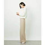 [コージーボトム]シームレスワイドパンツ | MICHEL KLEIN | 詳細画像24 