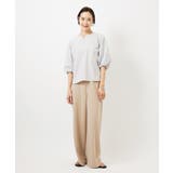 [コージーボトム]シームレスワイドパンツ | MICHEL KLEIN | 詳細画像8 