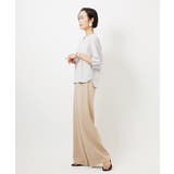 [コージーボトム]シームレスワイドパンツ | MICHEL KLEIN | 詳細画像9 