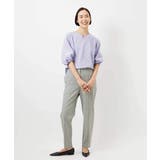 [2WAYストレッチ]テーパードパンツ | MICHEL KLEIN | 詳細画像10 