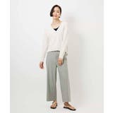 [2WAYストレッチ]定番ワイドパンツ | MICHEL KLEIN | 詳細画像31 