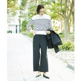 [2WAYストレッチ]定番ワイドパンツ | MICHEL KLEIN | 詳細画像7 