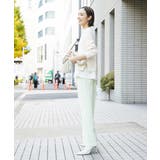 ダブルクロスセミフレアパンツ | MICHEL KLEIN | 詳細画像14