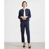 [定番スーツ]トリコットカノコテーパードパンツ（セットアップ対応） | MICHEL KLEIN | 詳細画像16 