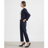 [定番スーツ]トリコットカノコテーパードパンツ（セットアップ対応） | MICHEL KLEIN | 詳細画像17 