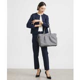 [定番スーツ]トリコットカノコテーパードパンツ（セットアップ対応） | MICHEL KLEIN | 詳細画像19 