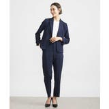 [定番スーツ]トリコットカノコテーパードパンツ（セットアップ対応） | MICHEL KLEIN | 詳細画像20 