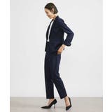 [定番スーツ]トリコットカノコテーパードパンツ（セットアップ対応） | MICHEL KLEIN | 詳細画像22 