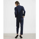 [定番スーツ]トリコットカノコテーパードパンツ（セットアップ対応） | MICHEL KLEIN | 詳細画像23 