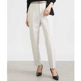 [定番スーツ]トリコットカノコテーパードパンツ（セットアップ対応） | MICHEL KLEIN | 詳細画像26 