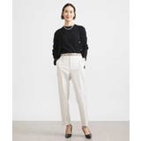 [定番スーツ]トリコットカノコテーパードパンツ（セットアップ対応） | MICHEL KLEIN | 詳細画像27 