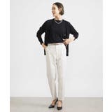 [定番スーツ]トリコットカノコテーパードパンツ（セットアップ対応） | MICHEL KLEIN | 詳細画像29 