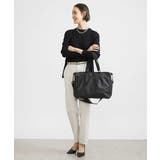 [定番スーツ]トリコットカノコテーパードパンツ（セットアップ対応） | MICHEL KLEIN | 詳細画像35 