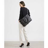 [定番スーツ]トリコットカノコテーパードパンツ（セットアップ対応） | MICHEL KLEIN | 詳細画像37 