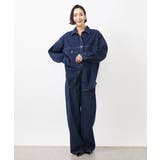 [セットアップ対応]デニムワイドパンツ | MICHEL KLEIN | 詳細画像19 