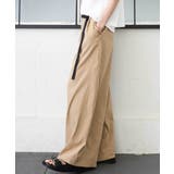タックワイドチノパンツ | MICHEL KLEIN | 詳細画像2