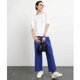 [定番人気]ドライストレッチワイドパンツ | MICHEL KLEIN | 詳細画像48 