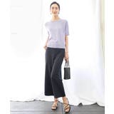 [定番人気]ドライストレッチワイドパンツ | MICHEL KLEIN | 詳細画像51 