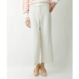 オフホワイト(81) | [定番人気]ストレッチワイドパンツ | MICHEL KLEIN