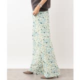 フラワープリントリラクシーパンツ(オリジナルプリント) | MICHEL KLEIN | 詳細画像10 