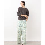 フラワープリントリラクシーパンツ(オリジナルプリント) | MICHEL KLEIN | 詳細画像12 