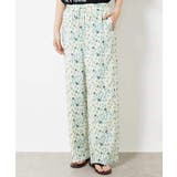 フラワープリントリラクシーパンツ(オリジナルプリント) | MICHEL KLEIN | 詳細画像13 