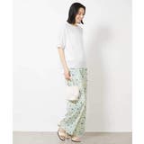 フラワープリントリラクシーパンツ(オリジナルプリント) | MICHEL KLEIN | 詳細画像17 