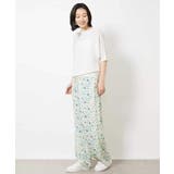 フラワープリントリラクシーパンツ(オリジナルプリント) | MICHEL KLEIN | 詳細画像18 