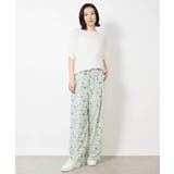 フラワープリントリラクシーパンツ(オリジナルプリント) | MICHEL KLEIN | 詳細画像19 