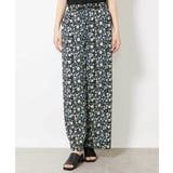 フラワープリントリラクシーパンツ(オリジナルプリント) | MICHEL KLEIN | 詳細画像2 