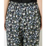 フラワープリントリラクシーパンツ(オリジナルプリント) | MICHEL KLEIN | 詳細画像24 