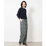 フラワープリントリラクシーパンツ(オリジナルプリント) | MICHEL KLEIN | 詳細画像3 